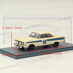 NEO 1/43 Ford Falcon Futura Sprint #49 Rallye Monte Carlo 1964 Resin Model Used