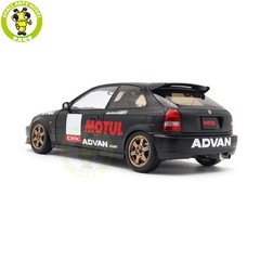 1/18 MOTORHELIX Honda CIVIC Type R EK9 Spoon Champion Ship Diecast Model Car