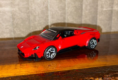 Hot Wheels Brick Shop Lego Red Maserati MC20 Adult Build