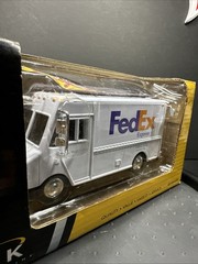 K-LINE CRUISERS DIECAST 1/48 SCALE FED-EX STEP VAN TRAIN ACCESSORY NEW IN BOX