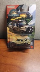Matchbox Jurassic World Rebirth Movie ’19 Jeep Gladiator Diecast 1:64 Scale New