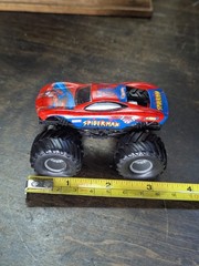 Hot Wheels Monster Jam SPIDERMAN Monster Truck (2001) Marvel Toy Car