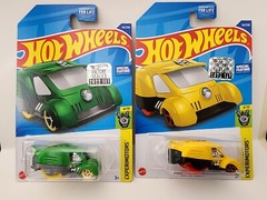 Set 2 x 2022 Hot Wheels SEE ME ROLLIN’ Experimentors Sealed Factory Sticker Set