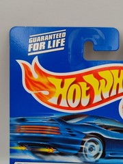 2000 Hot Wheels First Editions Vulture #089 #29/36 Black Clear Orange Base