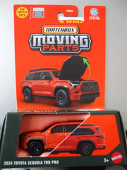 2024 Toyota Sequoia TRD Pro Matchbox Moving Parts New for 2025