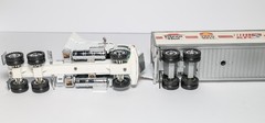 PEM 1/64 Model Truck Yellow “Yes We Can” Tandem Rig Freight M77115