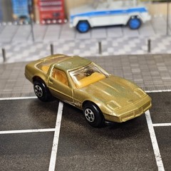 1981 Ertl Replica Series Gold ’83 Corvette Vintage Diecast Car 80’s