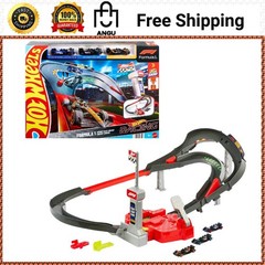 Hot Wheels Formula 1 Sprint Race Circuit Track Set 3 Die-Cast Cars 1:64 Scale