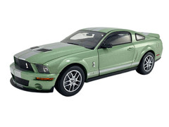 2007 Ford Mustang GT500 Lime Green Diecast 1:64 Scale Model – ACME SC64001