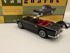 Vanguards Triumph TR4A Model VA11501 Black 1:43 Scale