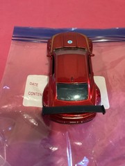 587-Metallic Red Marvel Iron Man 2016 Chevy Camaro SS Die Cast Car 5 Inch