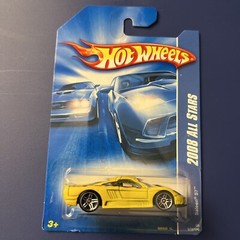 2008 Hot Wheels #72 All Stars SALEEN S7 Yellow Variation w/Chrome PR5 Spokes