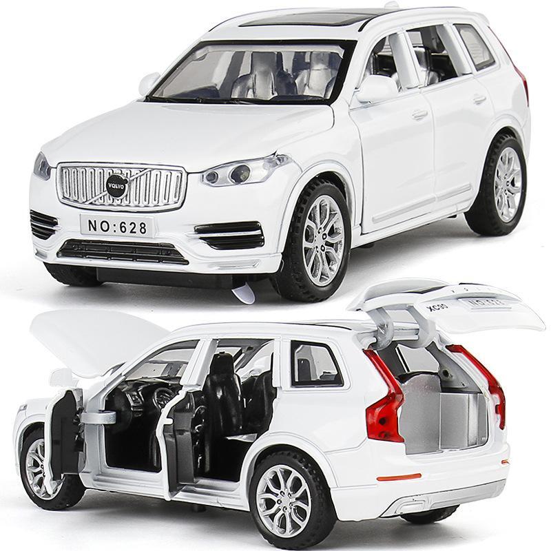 1:32 Volvo XC90 Diecast SUV Toy Car with Lights & Sound – Alloy Model For Kids