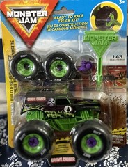 Monster Jam Grave Digger – Mechanix Build & Rebuild 1:43 Scale Monster Truck NIB