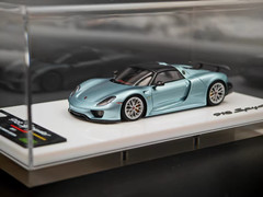 DMH X BCP 1:64 porsche 918 hardtop resin car model collection model
