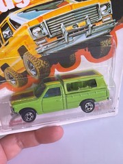 Zylmex Zee Toys Rough Riders P319 Green Datsun Camper 620 Pickup 1/64 Diecast