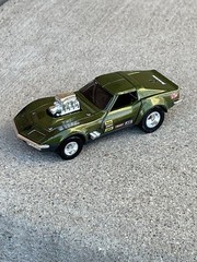 Vintage Drag Racing Hot Wheels Gas Monkey ‘68 Corvette Custom 611