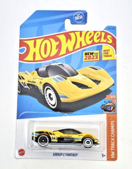2023 Hot Wheels GROUP C FANTASY #89/250 HW Track Stars 3/5 (Yellow)