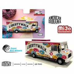 American Diorama 1:64 Food Truck Liberty Walk LB Cafe Truck – MiJo Exclusives