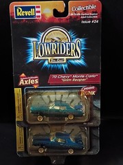 🔥🔥🔥Revell Die Cast Lowriders Rare 1970 Monte Carlo Grim Reaper Lot Of 2🔥🔥🔥