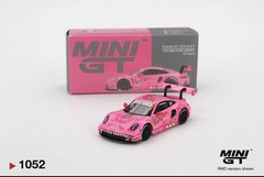 MINI GT 1/64 #1052 Porsche 911 GT3 R #77 2024 IMSA Road America AO Racing New