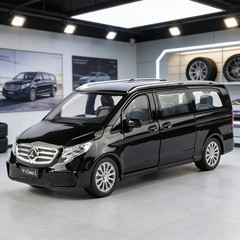 1:24 Mercedes V-Class V260L Diecast MPV Alloy Model Sound Light Toy