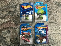 Lot of 4 Hotwheels Diecast New in Unopened Packages