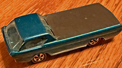 Hot Wheels 1968 DEORA Dark Teal / Blue Redline Original Vintage 1967 – NICE!