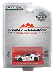 Greenlight 2022 Chevrolet Corvette C8 Stingray Ron Fellows Hobby Exclusive 1:64