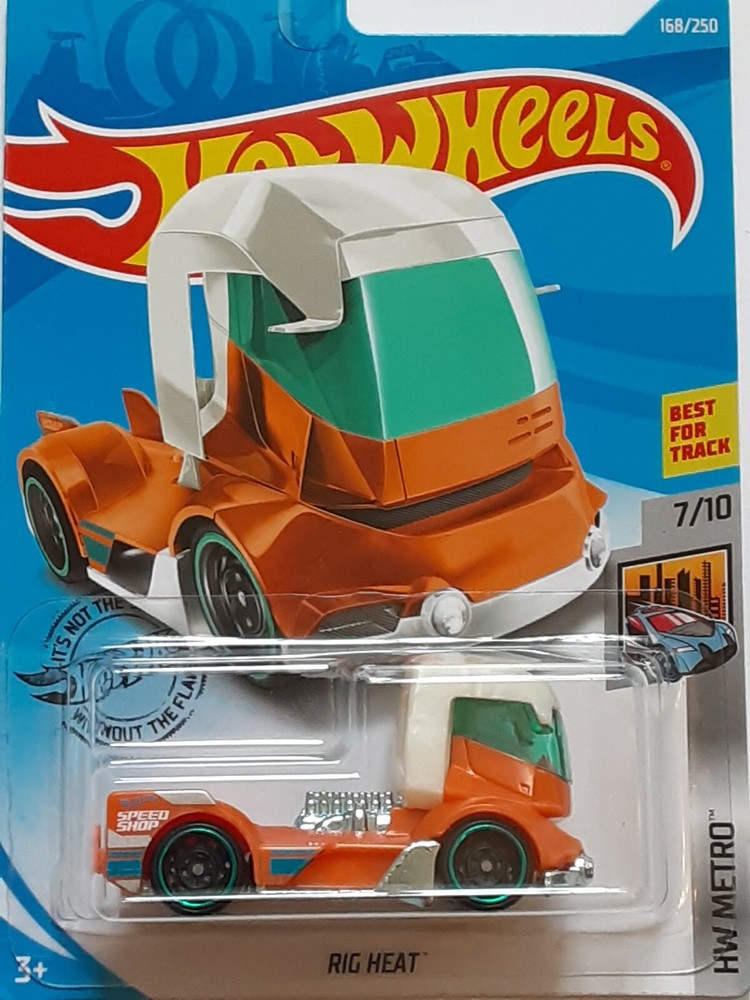 Hot Wheels | 2017 HW Metro – Rig Heat 168/250 | New 7/10 FAST SHIPPING