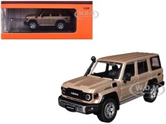 TOYOTA LAND CRUISER (J76) GOLD 1/64 DIECAST MODEL CAR BY GCD KS-081-457