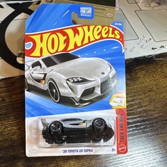 Hot Wheels Then and Now 2020 Toyota GR Supra Silver/Black 1:64 Diecast Unopened