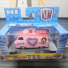 M2 MACHINES 2019 PEZ ( SET OF 6 ) WITH DISPLAY BOX WALMART EXCLUSIVE