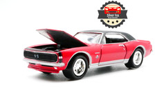 1967 CHEVROLET CAMARO RS/SS RED MUSCLE 1/64 SCALE DIECAST COLLECTOR MODEL CAR