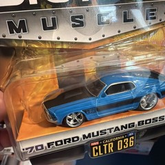 ✨1970✨Ford Mustang🌟Boss 429💪🏼Bigtime Muscle🔥1/64 Diecast Dub City