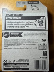 2025 Hot Wheels Roller Toaster Experimotors Yellow Diecast Car Special Feature