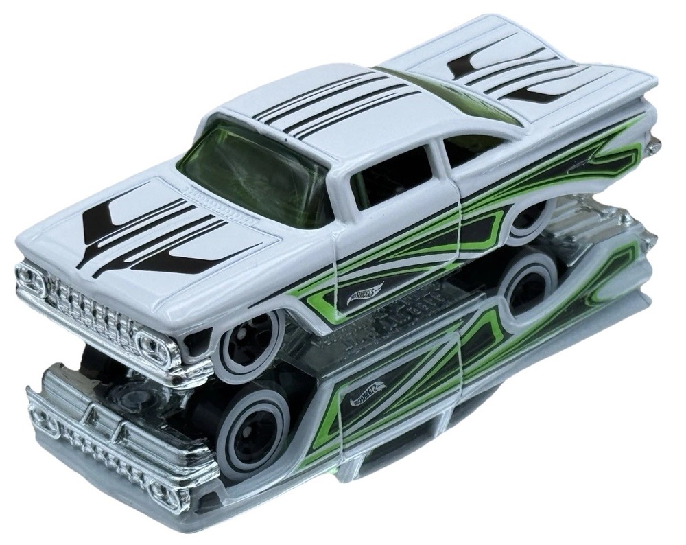 Hot Wheels 2026 HW Layin’ Low 2/5 White ’59 Chevy Impala ***LOOSE***