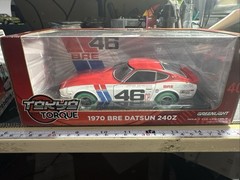 Greenlight 1/24 Tokyo Torque 1970 BRE Datsun 240Z Green Machine CHASE