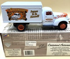 1942 Chevy Joie Chitwood Van Box Truck 1.5 Ton HAND SIGNED Diecast Bank 1:25