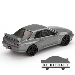 MINI GT NISSAN SKYLINE GT-R NISMO BNR32 R32 CRS VERSION 1/64 GREY MGT01024
