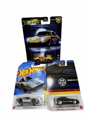 Hot Wheels Porsche Lot Exotic Envy 1/5 ‘71 911 1989 944 Turbo 904 Carrera GTS