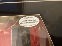 1:18 1967 Chevrolet Impala SS Red 427 by RC Ertl for Supercar Collectibles