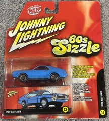 Johnny Lightning 60’s Sizzle 1969 AMC AMX, Blue