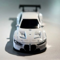 BMW M4 GT3 White 1:64 Diecast Model Car New Sealed Blister Pack