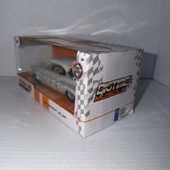 JADA BIGTIME MUSCLE 1957 Chevrolet Bel Air Hard Top 1:24 Grey w/ Flames NIB