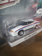 Greenlight 29947 Hobby 1973 Ford Falcon XB 1/64 White Red And Blue