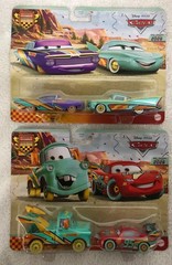 Disney Pixar Cars~Race To Celebrate~2 pack 2026~Flo & Ramone ~ Mater & McQueen