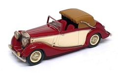 Minimarque 43 1/43 Scale UK2C – 1947 Jaguar 3.5L DHC – Maroon/Cream