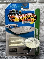 Hot Wheels Star Trek HW Imagination U.S.S. Enterprise NCC 1701 60/250 White (*)