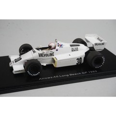 SPARK S5780 Arrows A6 Long Beach GP 1983 #30 A. Jones 1/43
